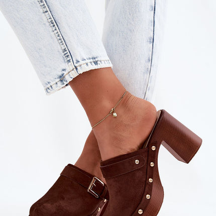  Heeled sandals model 228788 Step in style 