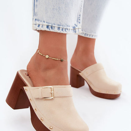  Heeled sandals model 228789 Step in style 