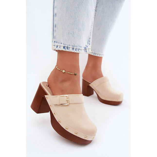  Heeled sandals model 228789 Step in style 