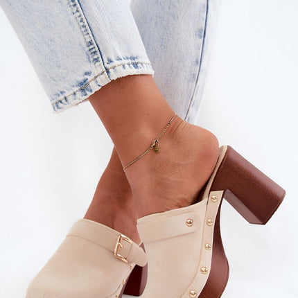  Heeled sandals model 228789 Step in style 