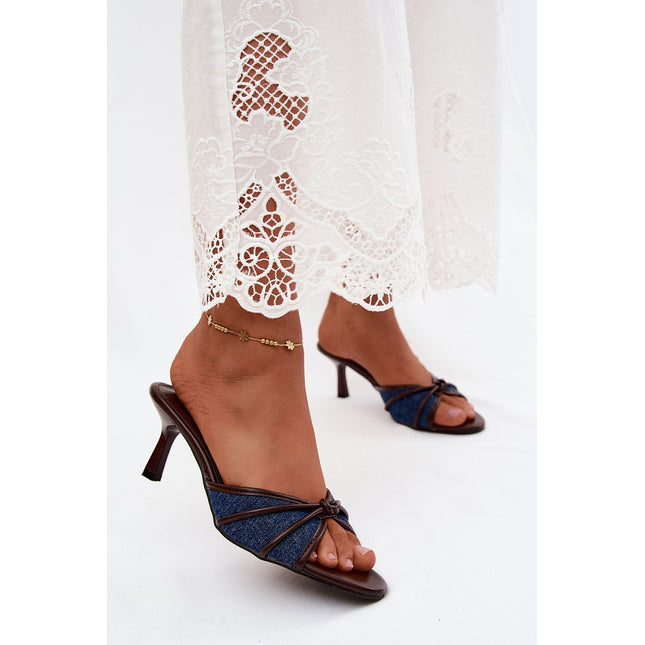  Heeled sandals model 228796 Step in style 