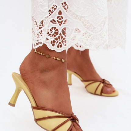  Heeled sandals model 228797 Step in style 