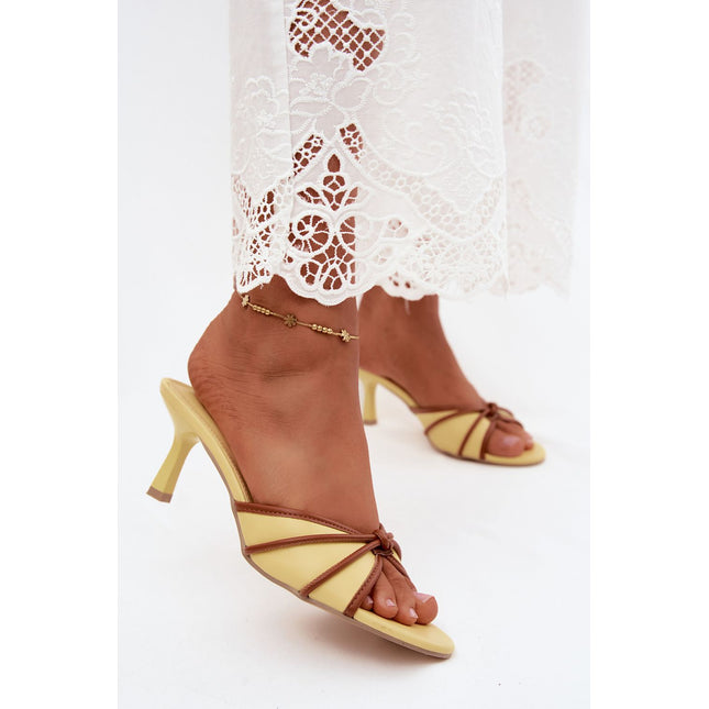  Heeled sandals model 228797 Step in style 