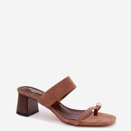  Heeled sandals model 228978 Step in style 