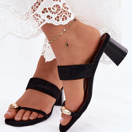  Heeled sandals model 228979 Step in style 