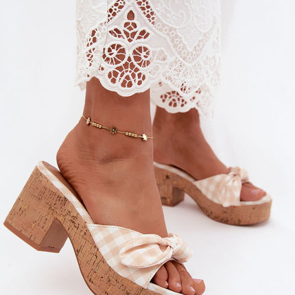  Heeled sandals model 228984 Step in style 
