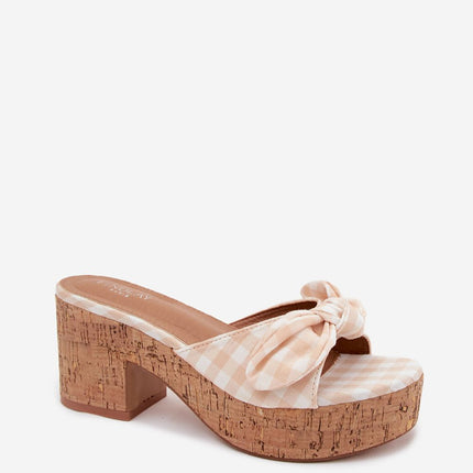  Heeled sandals model 228984 Step in style 