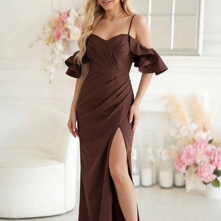  Long dress model 229045 Bicotone 
