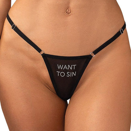 T-backs model 229758 Obsessive 
