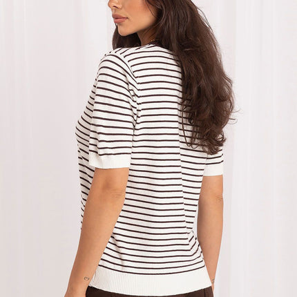  Short sleeve sweater model 230142 Italy Moda 