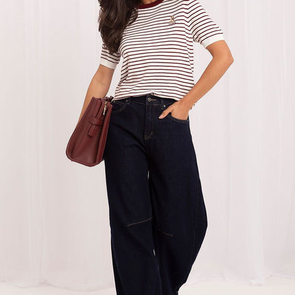  Short sleeve sweater model 230143 Italy Moda 