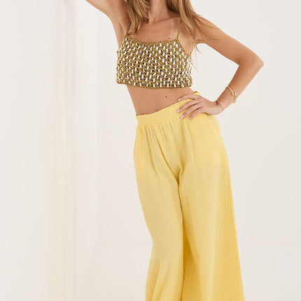  Women trousers model 230172 Italy Moda 