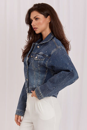  Denim jacket model 230177 Italy Moda 