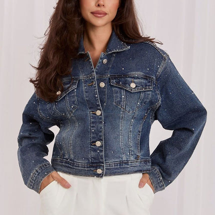  Denim jacket model 230177 Italy Moda 
