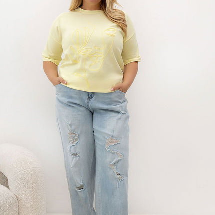  Plus size T-shirt model 230452 Relevance 