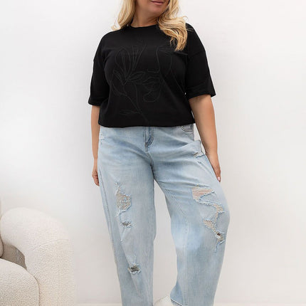  Plus size T-shirt model 230453 Relevance 