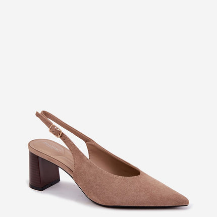  Block heel pumps model 230730 Step in style 