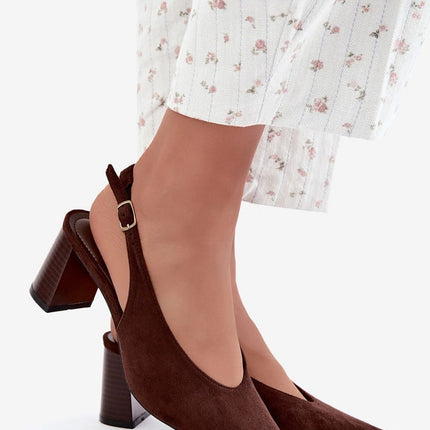  Block heel pumps model 230728 Step in style 