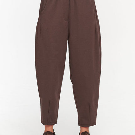  Women trousers model 230860 Makadamia 