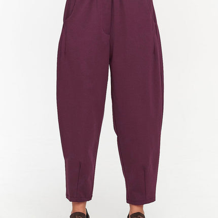  Women trousers model 230862 Makadamia 