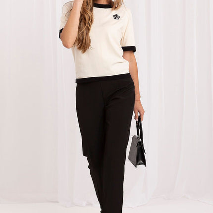  Short sleeve sweater model 230900 Italy Moda 