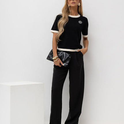  Short sleeve sweater model 230901 Italy Moda 