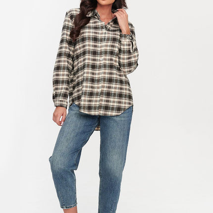  Long sleeve shirt model 231009 Makadamia 