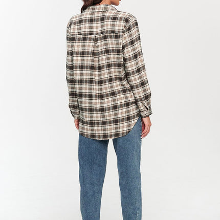  Long sleeve shirt model 231009 Makadamia 