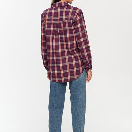  Long sleeve shirt model 231011 Makadamia 