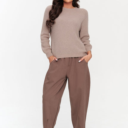  Women trousers model 231980 Makadamia 
