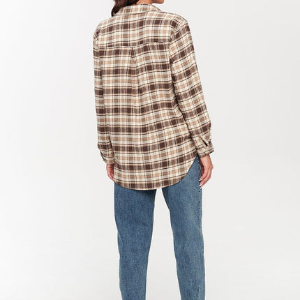  Long sleeve shirt model 231995 Makadamia 