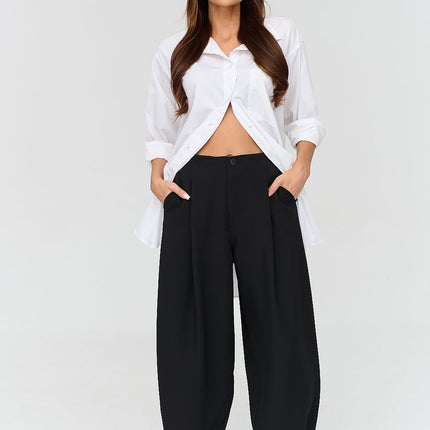  Harem trousers model 231997 Makadamia 