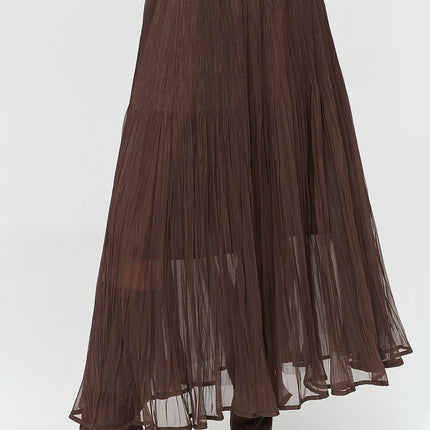  Long skirt model 231998 Makadamia 