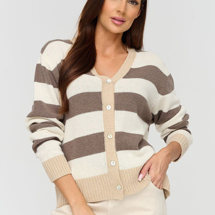  Cardigan model 232004 Makadamia 