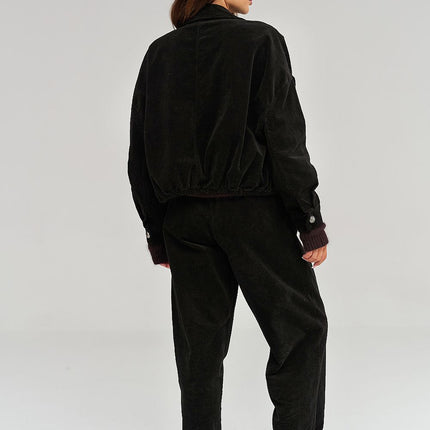  Corduroy jacket model 232014 Makadamia 