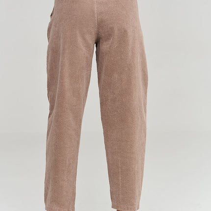  corduroy trousers model 232015 Makadamia 