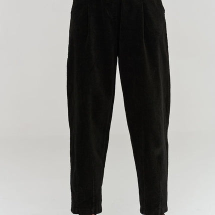  corduroy trousers model 232017 Makadamia 