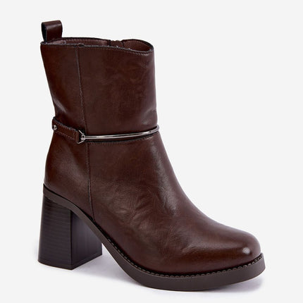  Heel boots model 232070 Step in style 