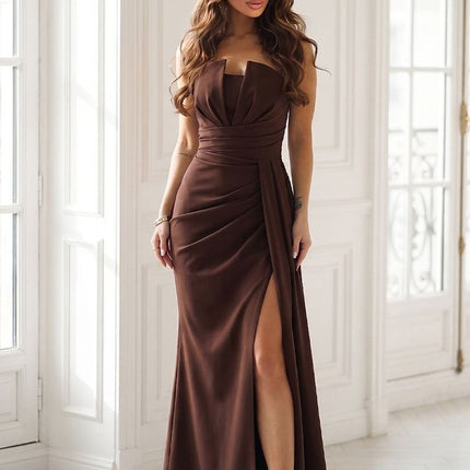  Long dress model 232330 Bicotone 