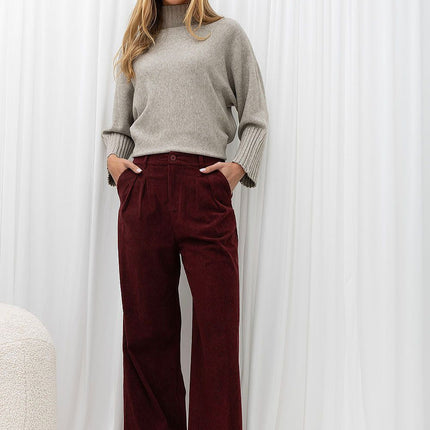  corduroy trousers model 232404 Italy Moda 