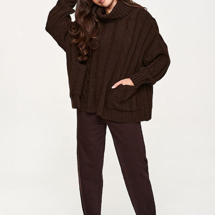  Turtleneck model 232516 Makadamia 
