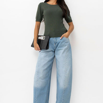  Short sleeve sweater model 232581 Factory Price 