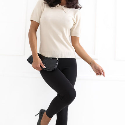  Short sleeve sweater model 232584 Factory Price 