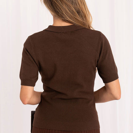  Short sleeve sweater model 232586 Factory Price 