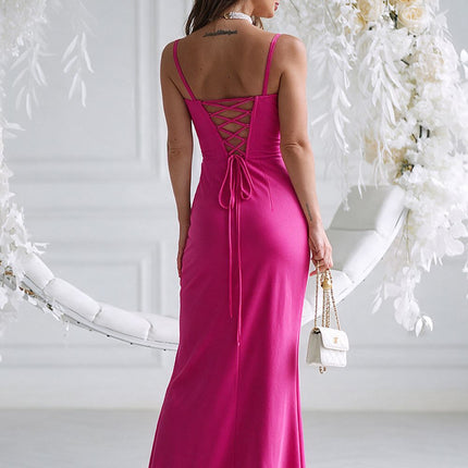  Long dress model 232794 Bicotone 