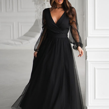  Long dress model 232800 Bicotone 