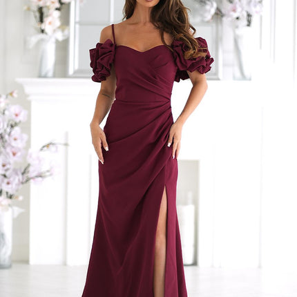  Long dress model 232801 Bicotone 