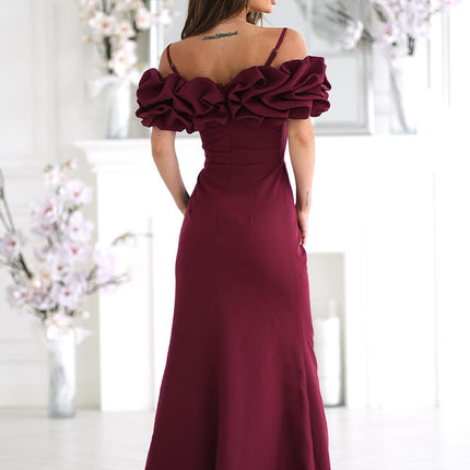  Long dress model 232801 Bicotone 