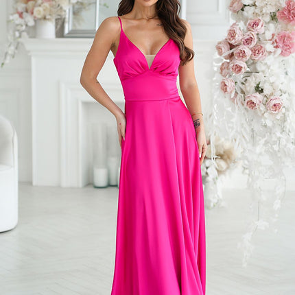  Long dress model 232803 Bicotone 