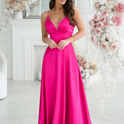  Long dress model 232803 Bicotone 